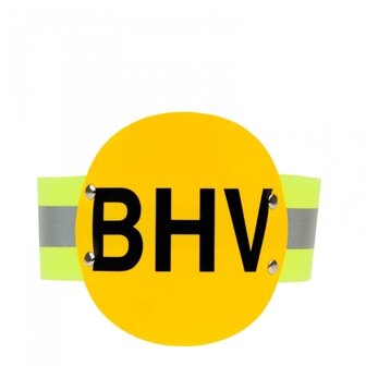 Reflecterende BHV armband met schild