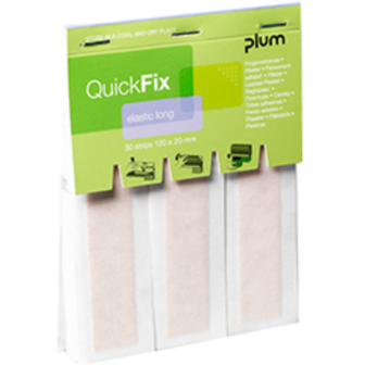 Navulling PLUM QuickFix Textiele lange vingerpleisters 120 x 20 cm