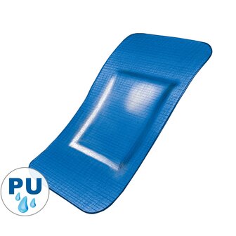 Detectaplast waterbestendige blauwe pleisters (PU) - 50 x 72 mm - 50 stuks HACCP