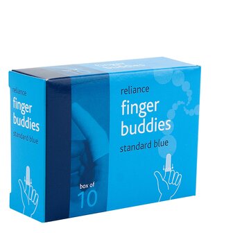 Vingerverband Finger Buddies - Blauw (medium)