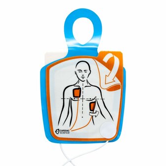 Cardiac Science Powerheart G3 AED elektroden volwassenen