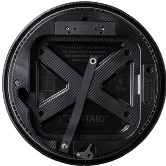 AED (buiten) wandkast Rotaid Solid Plus HEAT met alarm - achterkant