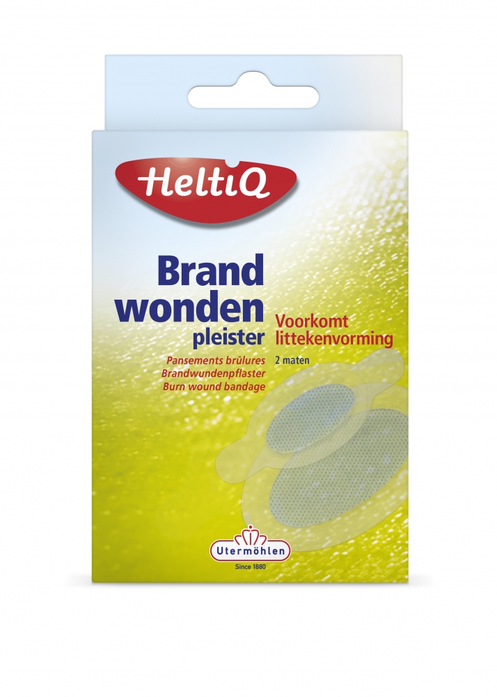 Automatisch Van God Integreren HeltiQ Brandwonden Pleisters - 5 stuks - Loovi First Aid Products