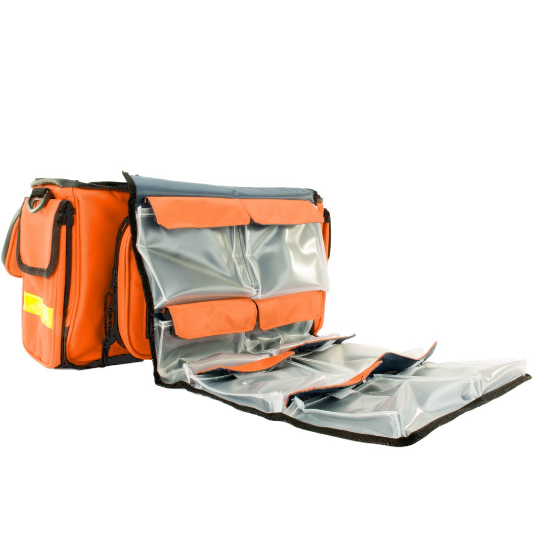 Slot Hedendaags Marxistisch Loovi EHBO Sporttas - Oranje (leeg) - Loovi First Aid Products