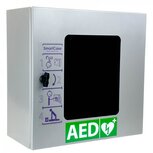 AED (buiten) wandkast Sixcase Aluminuium - Grijs - verwarmd/gekoeld AED (buiten) wandkast Sixcase Aluminuium - Grijs - verwarmd/gekoeld