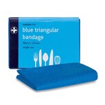 Batch - 7x MasterChef driekante doek Blauw - Non-woven Batch - 7x MasterChef driekante doek Blauw - Non-woven
