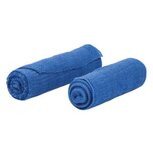 Batch - 4x blauw elastische fixatiewindsel HACCP - 4 m x 8 cm Batch - 4x blauw elastische fixatiewindsel HACCP - 4 m x 8 cm