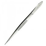 Splinterpincet spits 14 cm met geleidestift RVS Splinterpincet spits 14 cm met geleidestift RVS